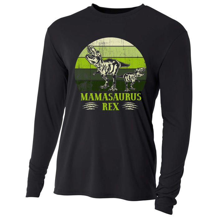 Mamasaurus Rex T Rex Dinosaur Cute MotherS Day Gifts Cooling Performance Long Sleeve Crew