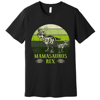 Mamasaurus Rex T Rex Dinosaur Cute MotherS Day Gifts Premium T-Shirt