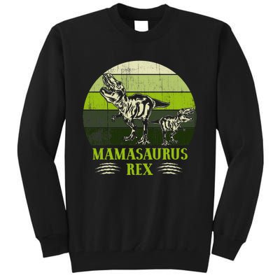 Mamasaurus Rex T Rex Dinosaur Cute MotherS Day Gifts Tall Sweatshirt