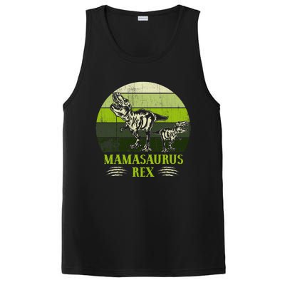 Mamasaurus Rex T Rex Dinosaur Cute MotherS Day Gifts PosiCharge Competitor Tank