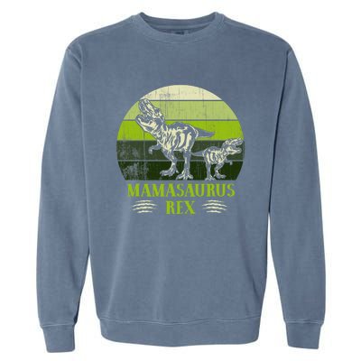 Mamasaurus Rex T Rex Dinosaur Cute MotherS Day Gifts Garment-Dyed Sweatshirt