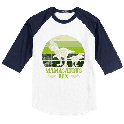 Mamasaurus Rex T Rex Dinosaur Cute MotherS Day Gifts Baseball Sleeve Shirt