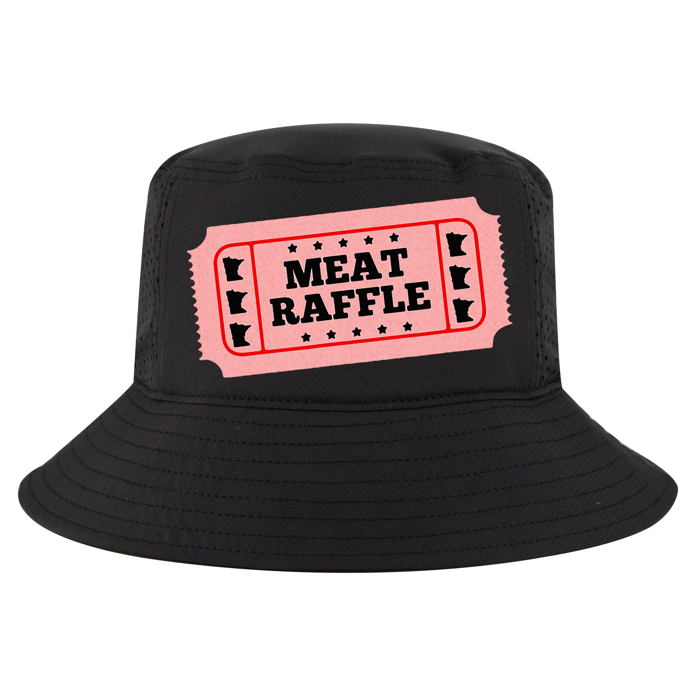 Meat Raffle Ticket Minnesota Cool Comfort Performance Bucket Hat