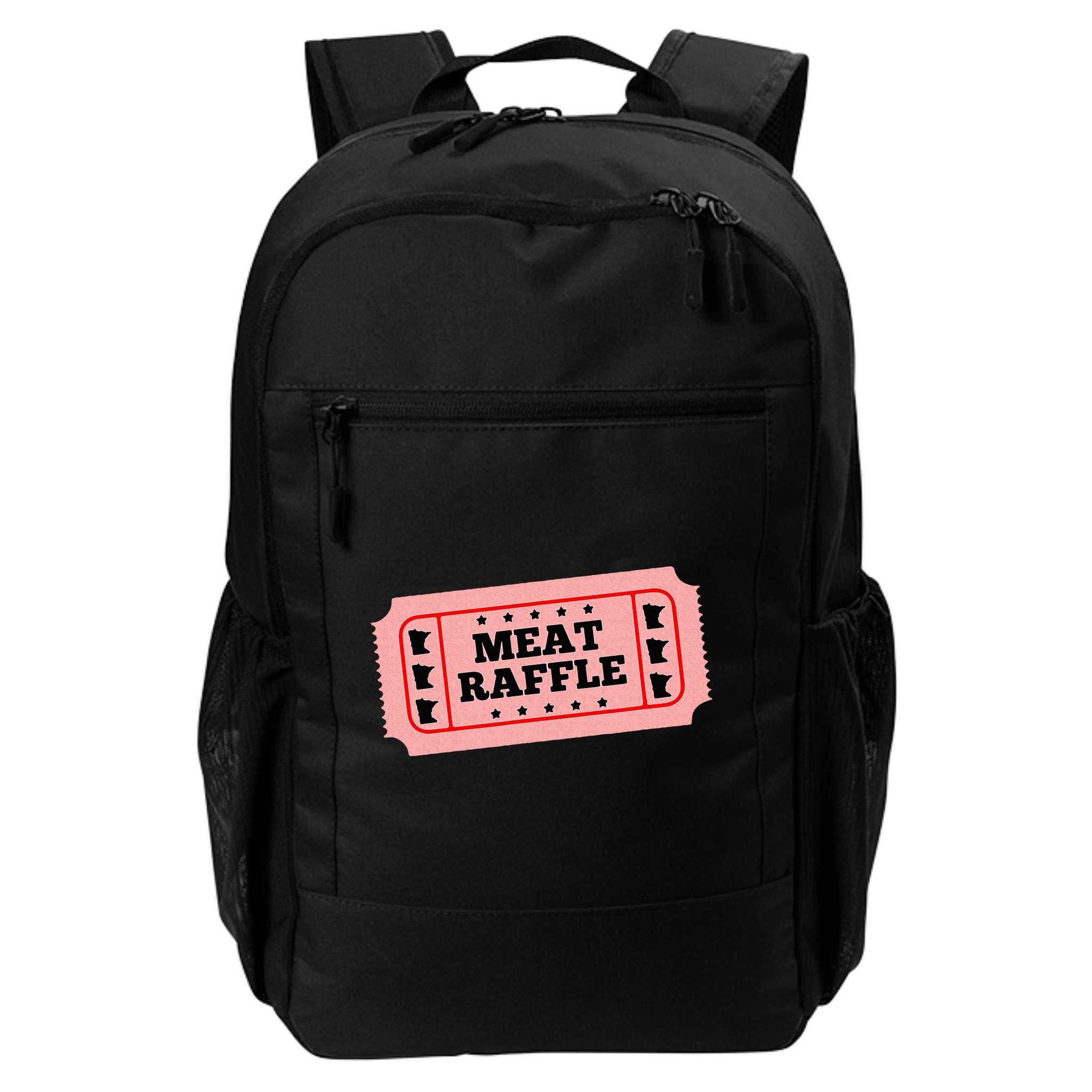 Meat Raffle Ticket Minnesota Backpack