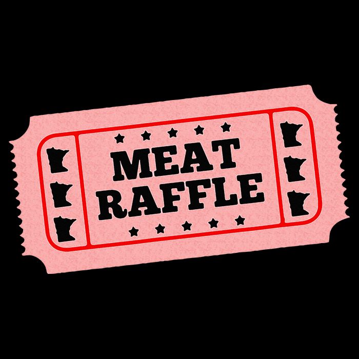 Meat Raffle Ticket Minnesota Sustainable Bucket Hat