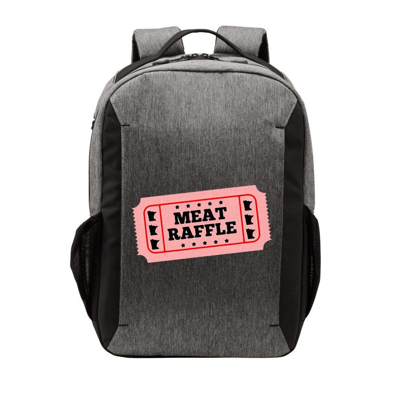 Meat Raffle Ticket Minnesota Vector Backpack