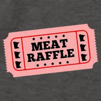 Meat Raffle Ticket Minnesota Vector Backpack