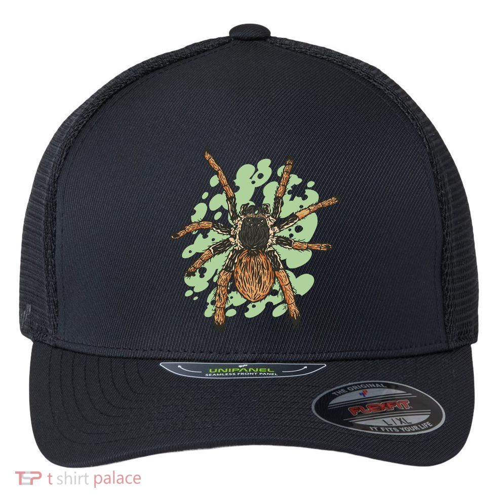 Megaphobema Robustum Tarantula Spider Flexfit Unipanel Trucker Cap