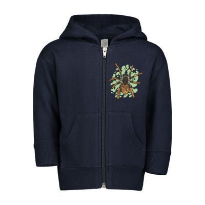 Megaphobema Robustum Tarantula Spider Toddler Zip Fleece Hoodie