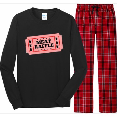 Meat Raffle Ticket Minnesota Long Sleeve Pajama Set