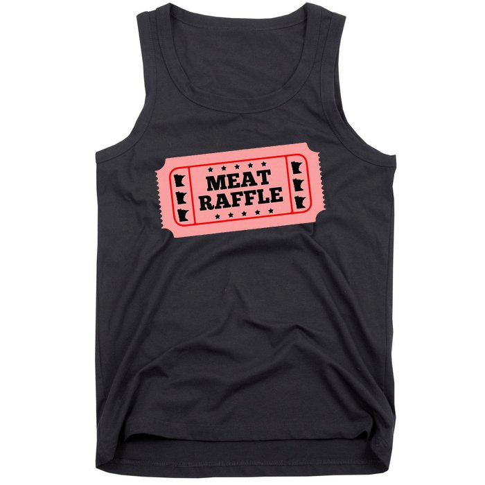 Meat Raffle Ticket Minnesota Tank Top