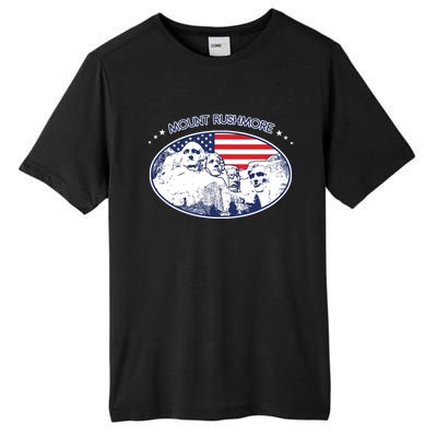 Mount Rushmore Usa America South Dakota Tall Fusion ChromaSoft Performance T-Shirt