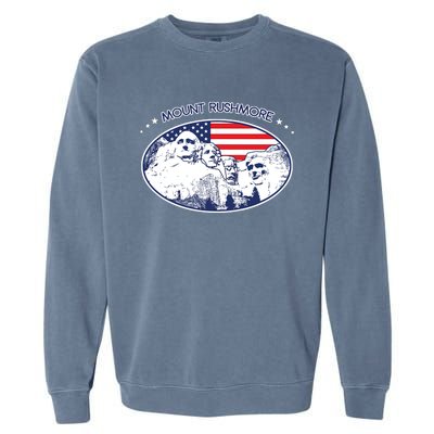 Mount Rushmore Usa America South Dakota Garment-Dyed Sweatshirt