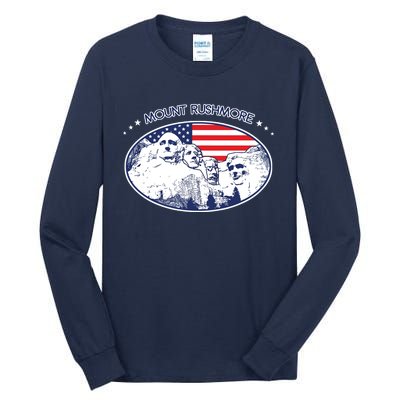 Mount Rushmore Usa America South Dakota Tall Long Sleeve T-Shirt