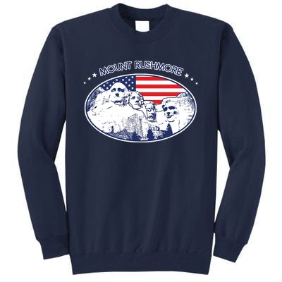 Mount Rushmore Usa America South Dakota Tall Sweatshirt