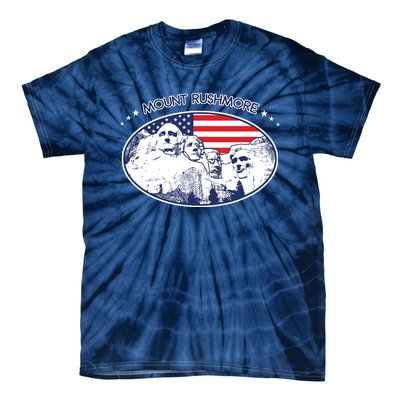 Mount Rushmore Usa America South Dakota Tie-Dye T-Shirt