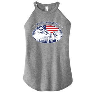 Mount Rushmore Usa America South Dakota Women's Perfect Tri Rocker Tank