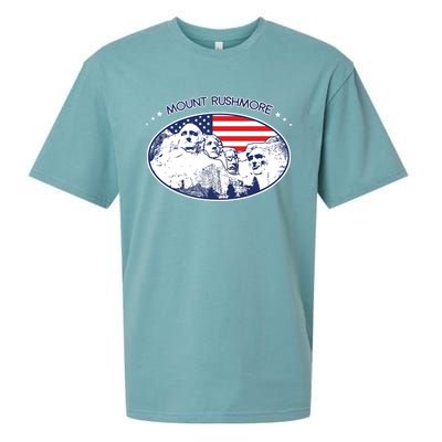 Mount Rushmore Usa America South Dakota Sueded Cloud Jersey T-Shirt