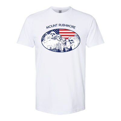 Mount Rushmore Usa America South Dakota Softstyle CVC T-Shirt