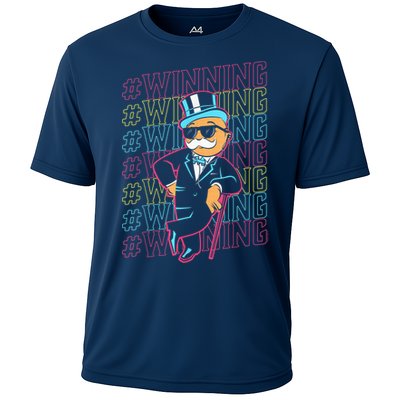 Monopoly Rich Uncle Pennybags Winning Cooling Performance Crew T-Shirt