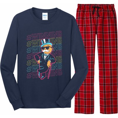 Monopoly Rich Uncle Pennybags Winning Long Sleeve Pajama Set