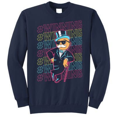 Monopoly Rich Uncle Pennybags Winning Tall Sweatshirt