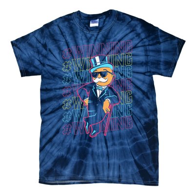 Monopoly Rich Uncle Pennybags Winning Tie-Dye T-Shirt