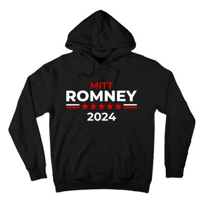 Mitt Romney Utah Senator Republican For President 2024 Tall Hoodie