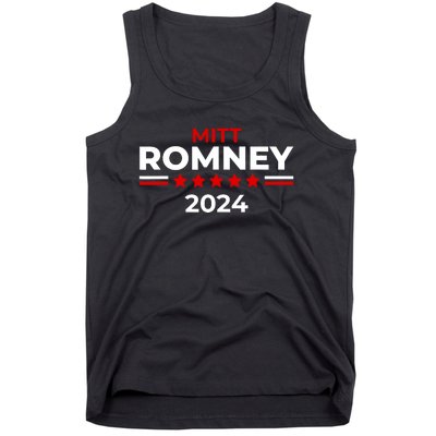 Mitt Romney Utah Senator Republican For President 2024 Tank Top