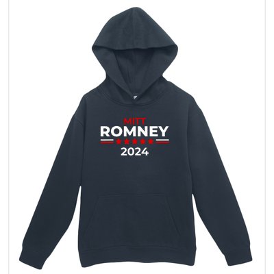 Mitt Romney Utah Senator Republican For President 2024 Urban Pullover Hoodie