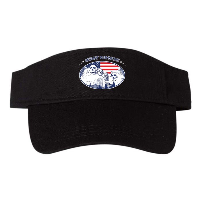 Mount Rushmore Usa America South Dakota Valucap Bio-Washed Visor