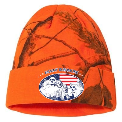 Mount Rushmore Usa America South Dakota Kati Licensed 12" Camo Beanie