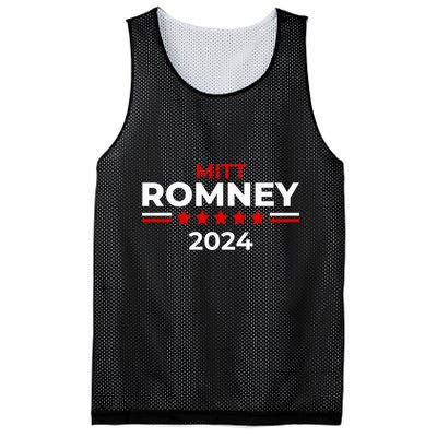 Mitt Romney Utah Senator Republican For President 2024 Mesh Reversible Basketball Jersey Tank