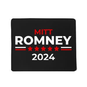 Mitt Romney Utah Senator Republican For President 2024 Mousepad