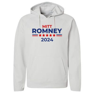 Mitt Romney Utah Senator Republican Performance Fleece Hoodie