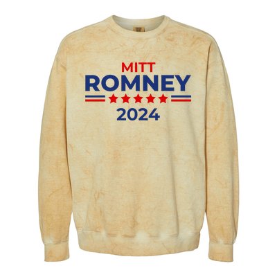 Mitt Romney Utah Senator Republican Colorblast Crewneck Sweatshirt