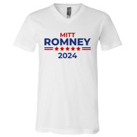 Mitt Romney Utah Senator Republican V-Neck T-Shirt