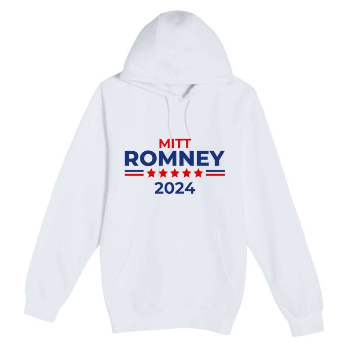 Mitt Romney Utah Senator Republican Premium Pullover Hoodie