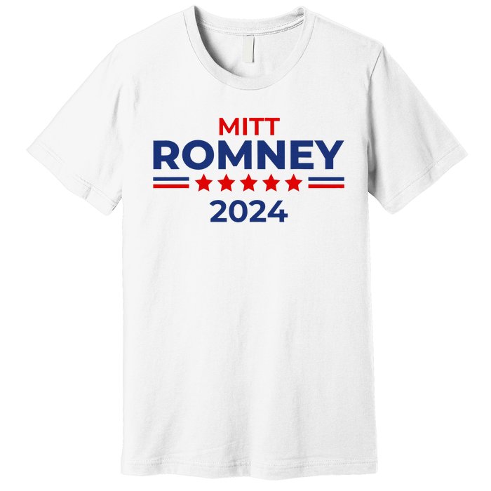 Mitt Romney Utah Senator Republican Premium T-Shirt