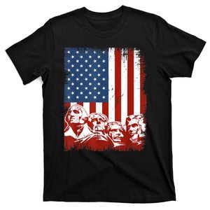 Mount Rushmore USA Dream Team T-Shirt