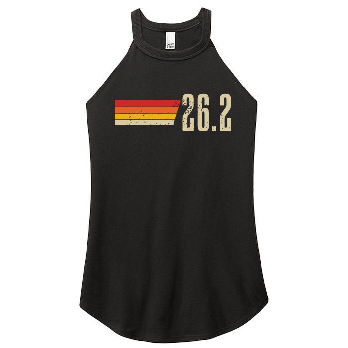 Marathon Running Vintage 262 Miles Retro Marathon Runner Women's Perfect Tri Rocker Tank