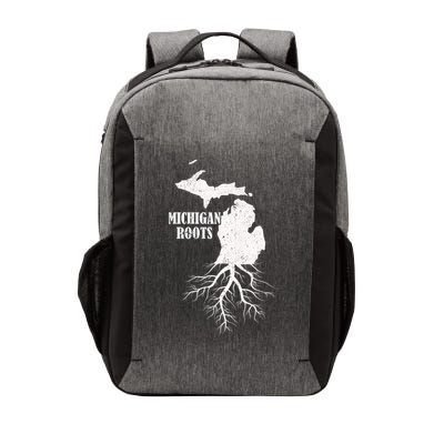 Michigan Roots Vintage Pride State Map Gift Vector Backpack