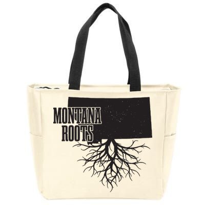 Montamontana Roots Vintage Usa Patra Roots Vintage Usa Patriotic Pride State Map Zip Tote Bag