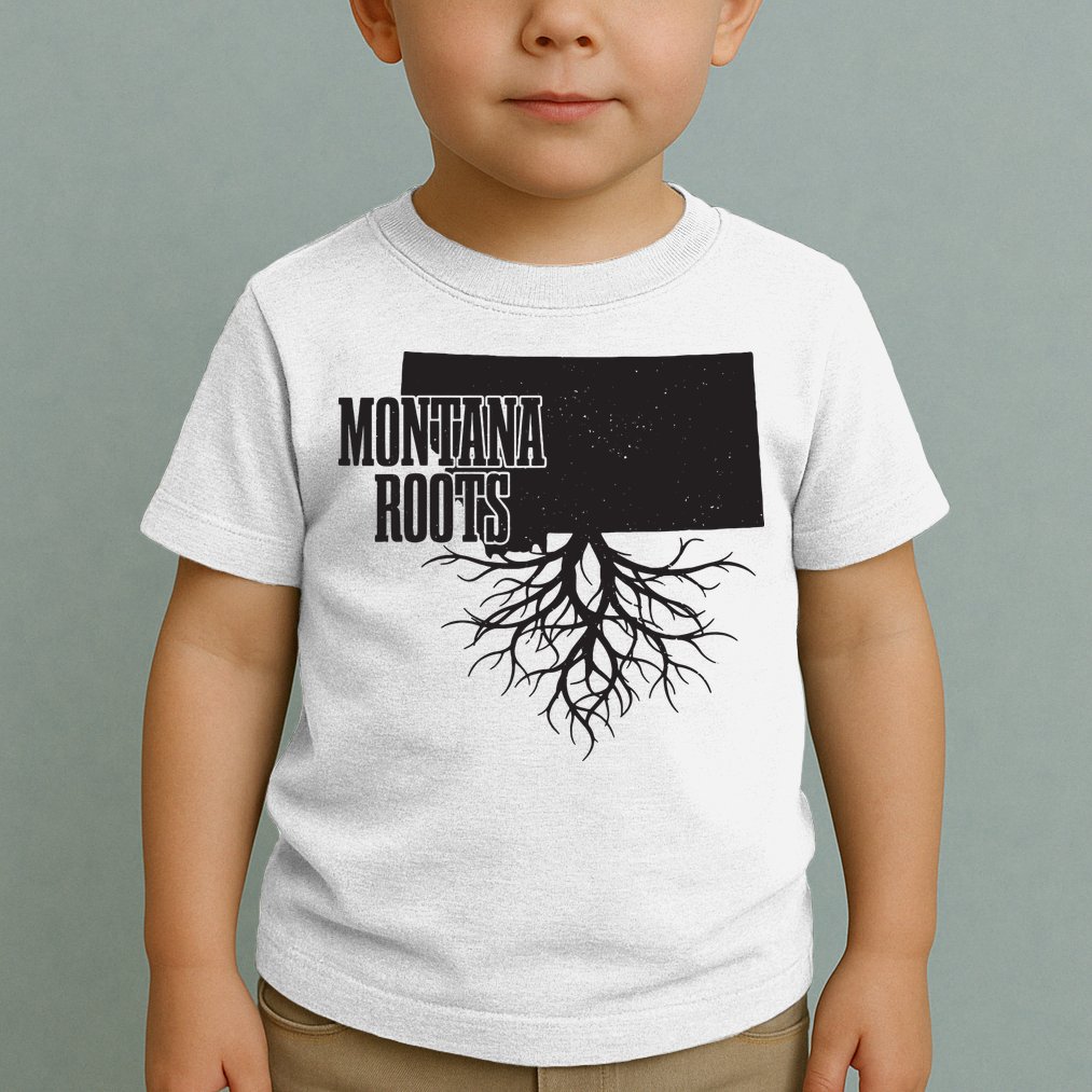 Montamontana Roots Vintage Usa Patra Roots Vintage Usa Patriotic Pride State Map Toddler T-Shirt