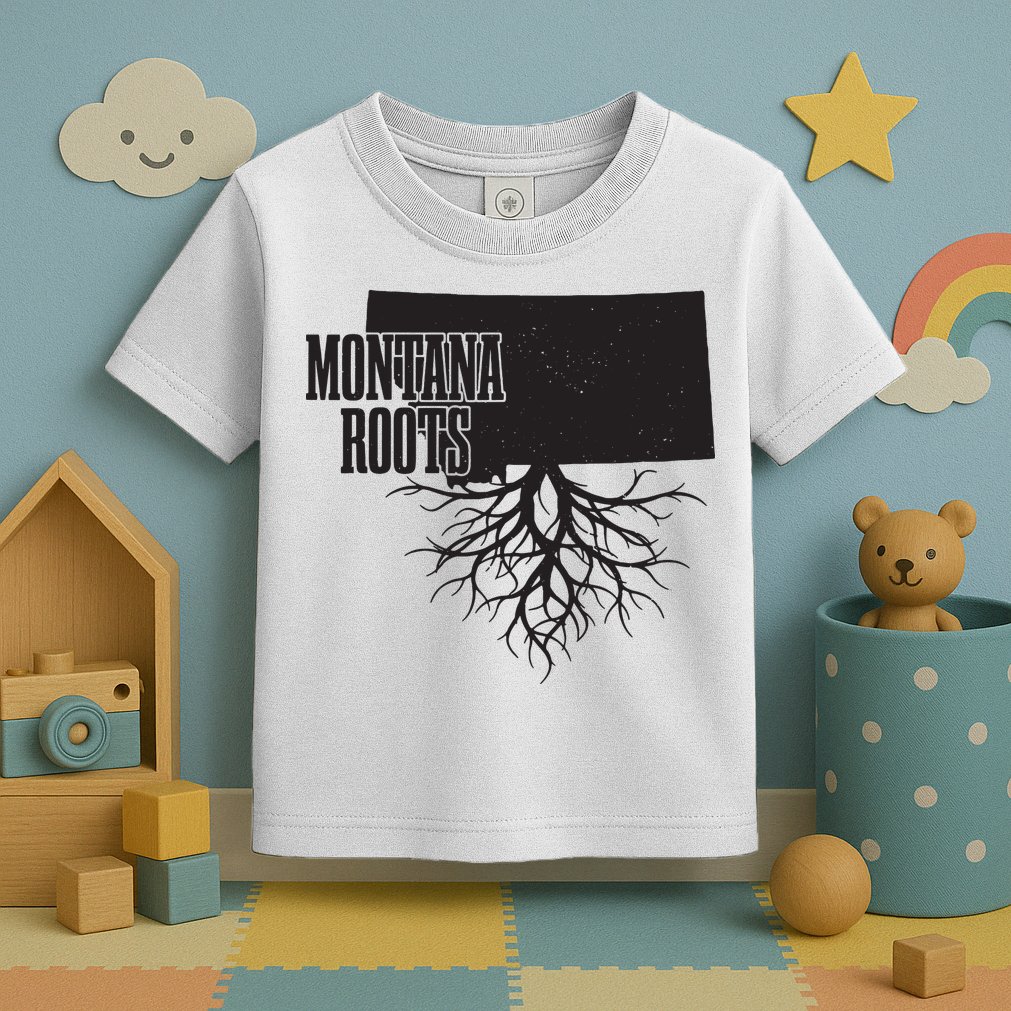 Montamontana Roots Vintage Usa Patra Roots Vintage Usa Patriotic Pride State Map Toddler T-Shirt