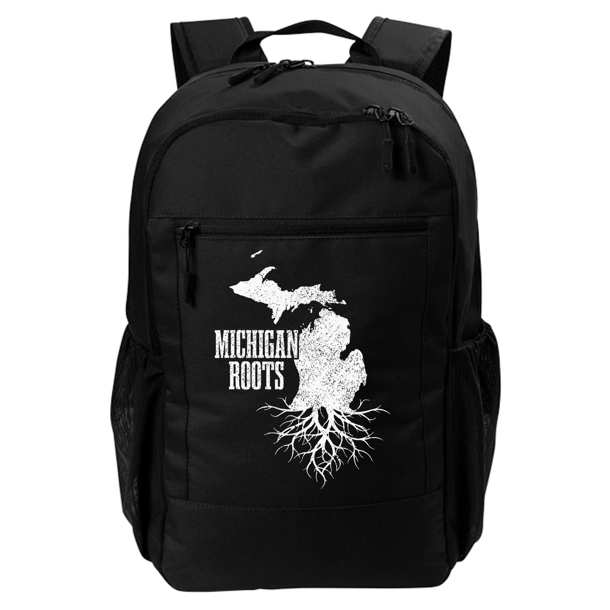 Michigan Roots Vintage Pride State Map Gift Backpack