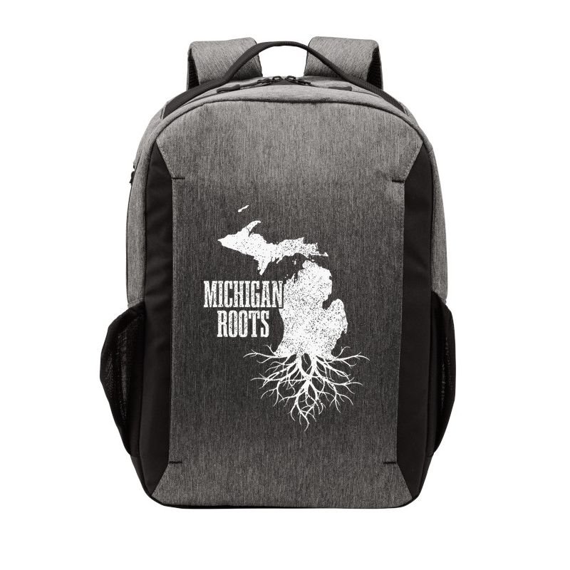 Michigan Roots Vintage Pride State Map Gift Vector Backpack