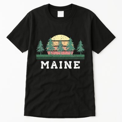 Maine Retro Vintage Tall T-Shirt