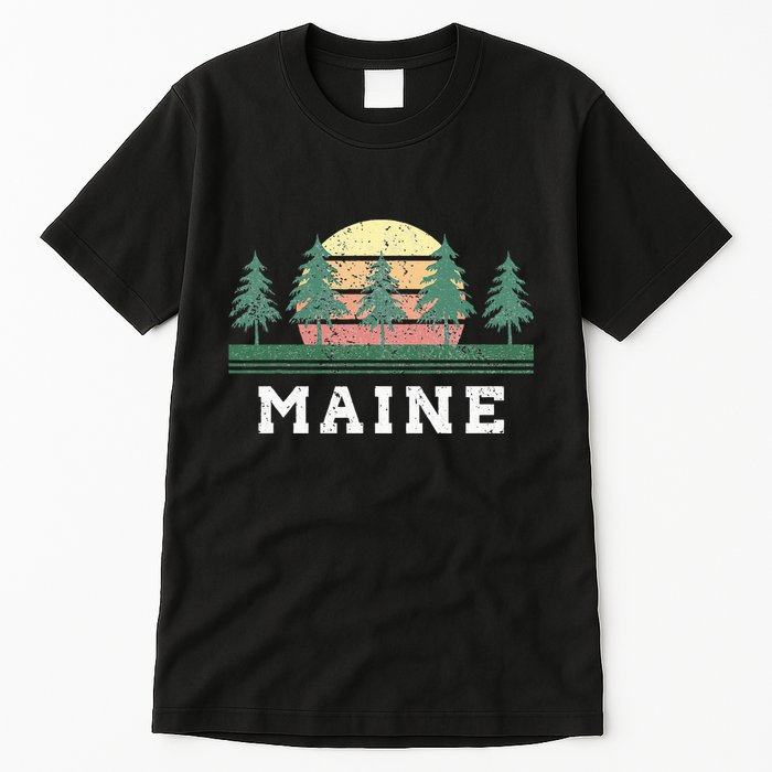 Maine Retro Vintage Tall T-Shirt