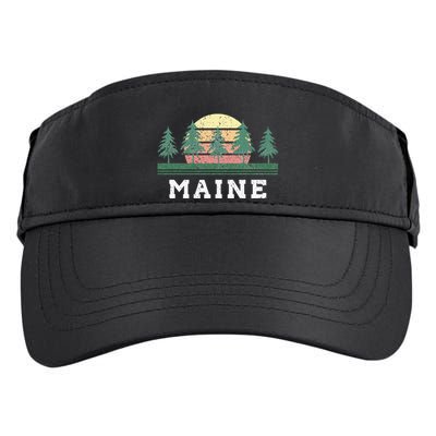 Maine Retro Vintage Adult Drive Performance Visor
